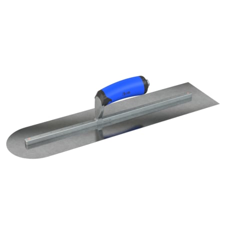 Steel City Trowels By Bon el, Square/Round End, Carbon Steel, 20 X 5, Comfort Grip 67-264